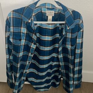 LL Bean Plaid shirt
